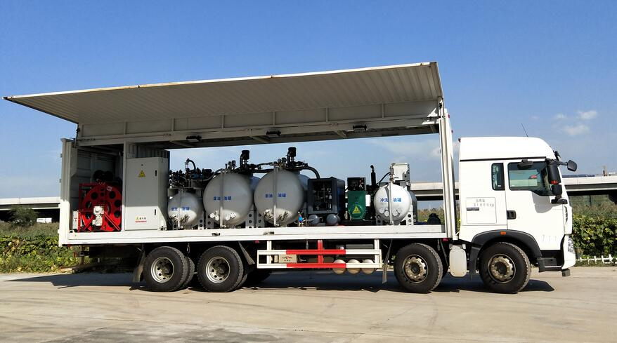 地铁盾构机换油车 