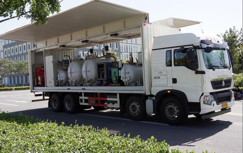 铁路盾构机换油车